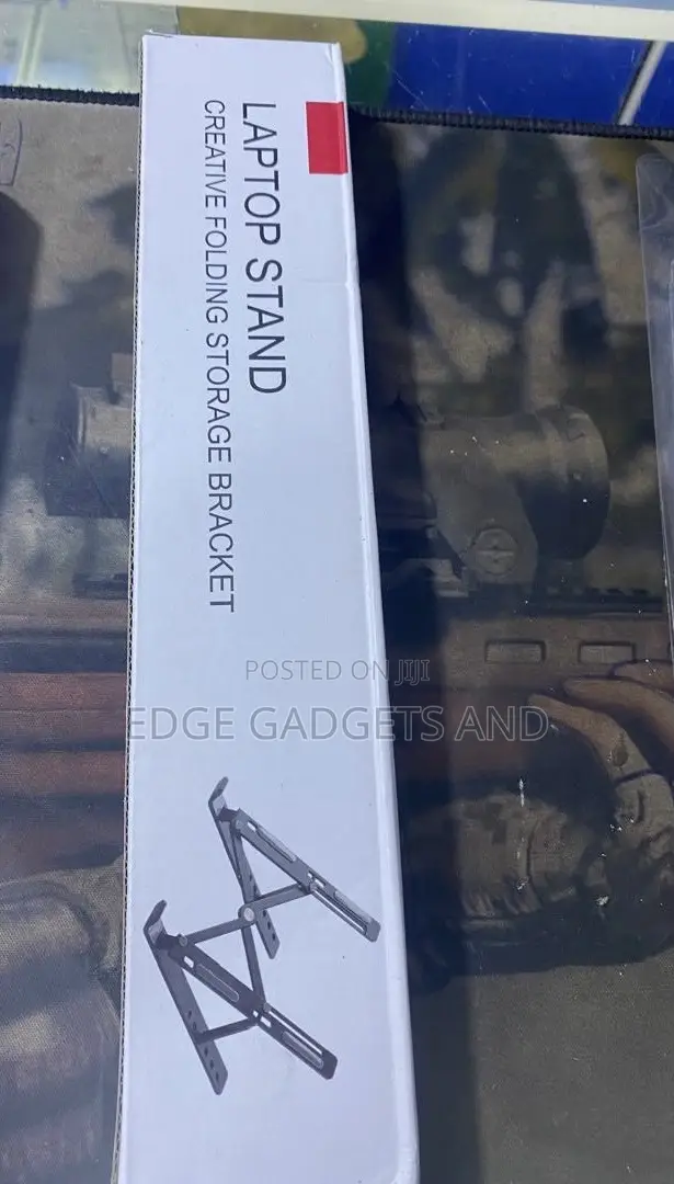 Metallic Laptop Stand