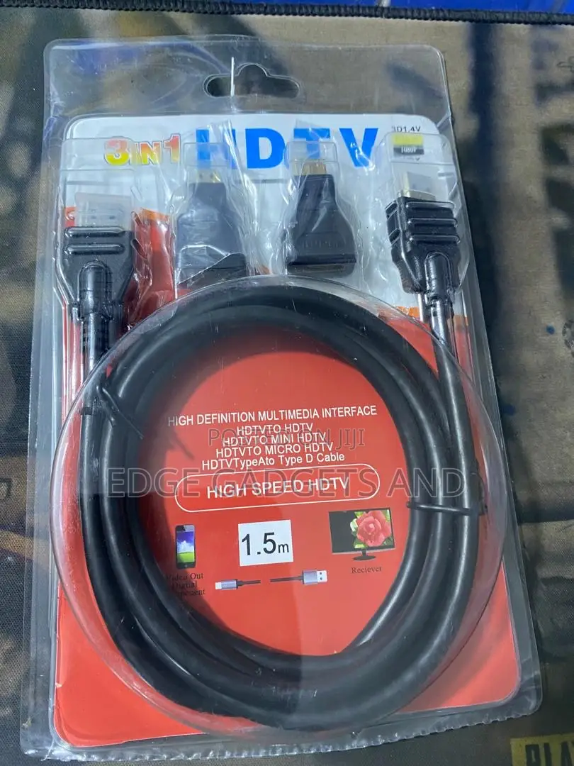 3 in 1 Hdmi Cable Adapter