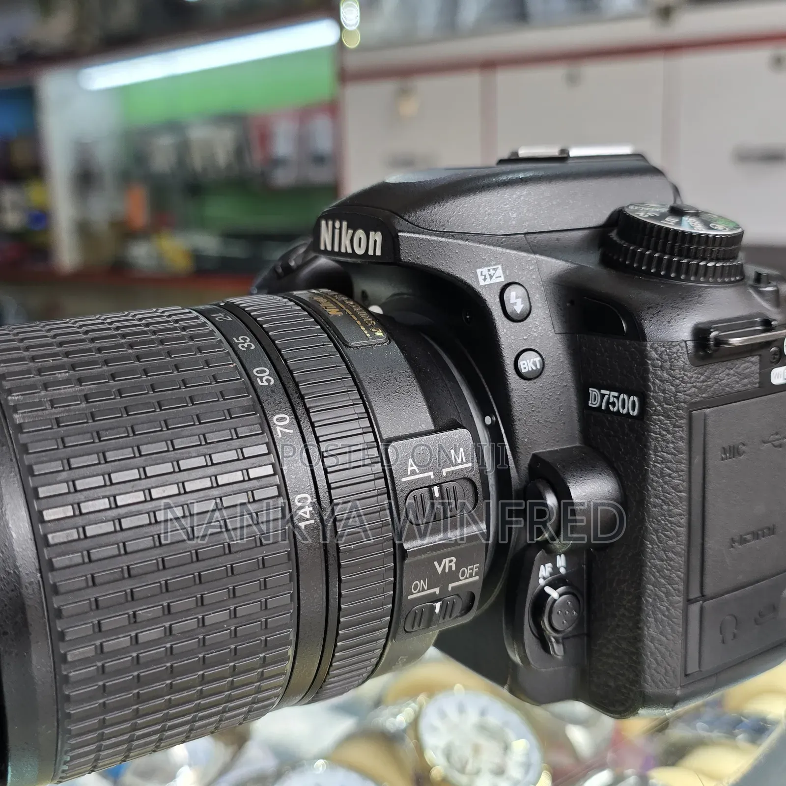 D7500 With a 18-105mm Nikon Camera