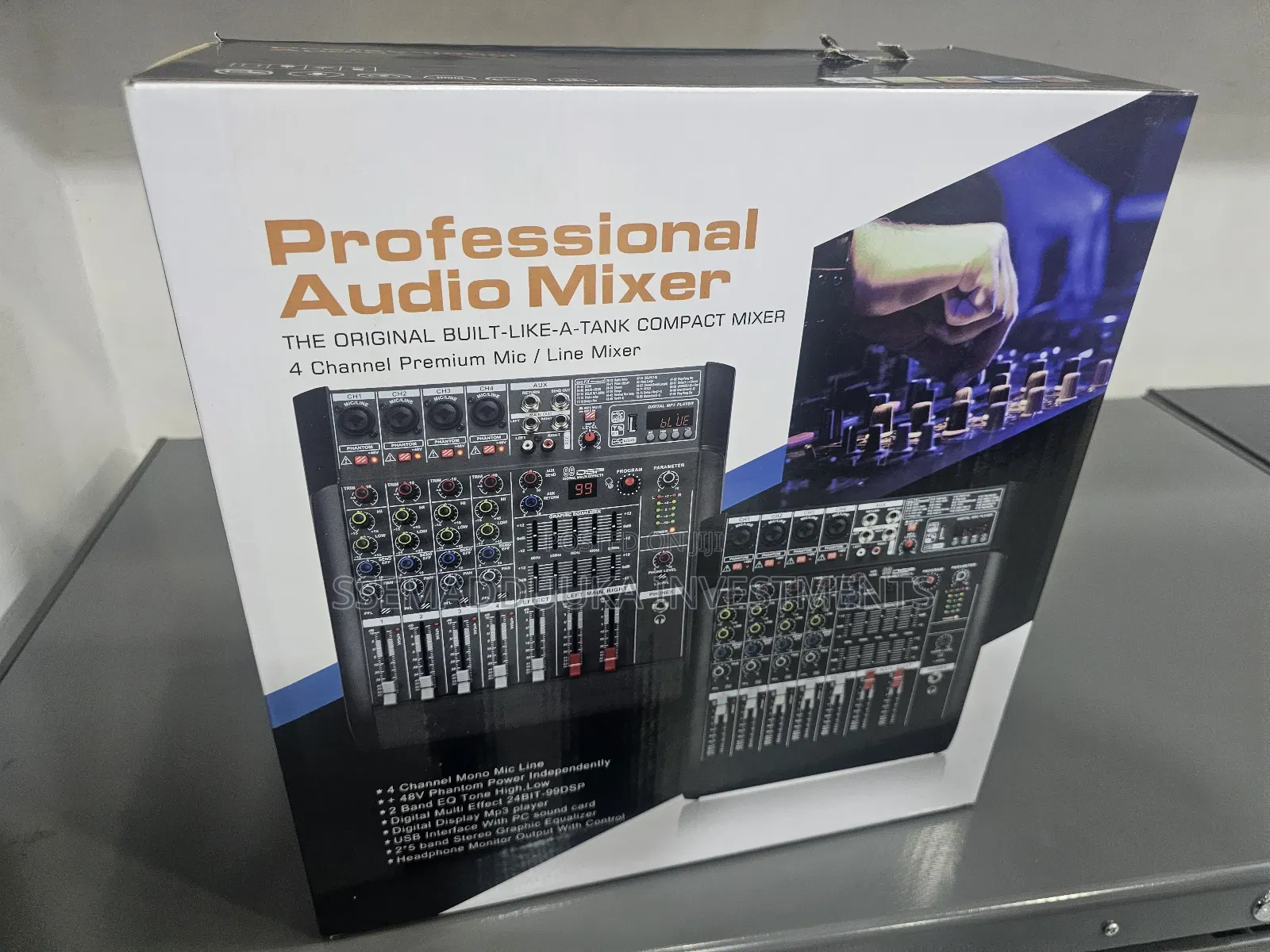 Yamaha 4 Channels Professional Audio Amp Mixer