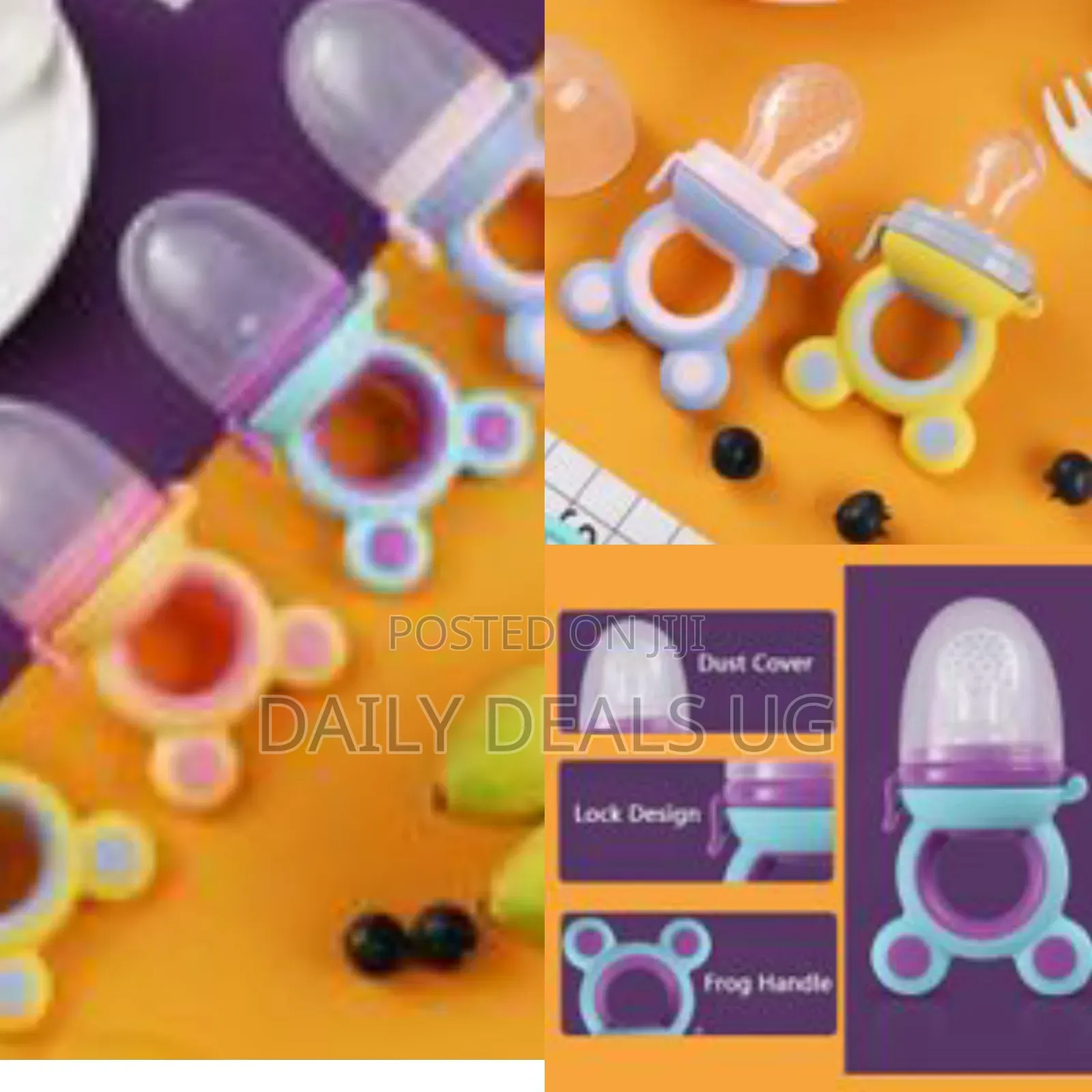 Baby Fruit Food Feeder Silicone Pacifier Food-Grade Baby Bite Dummy
