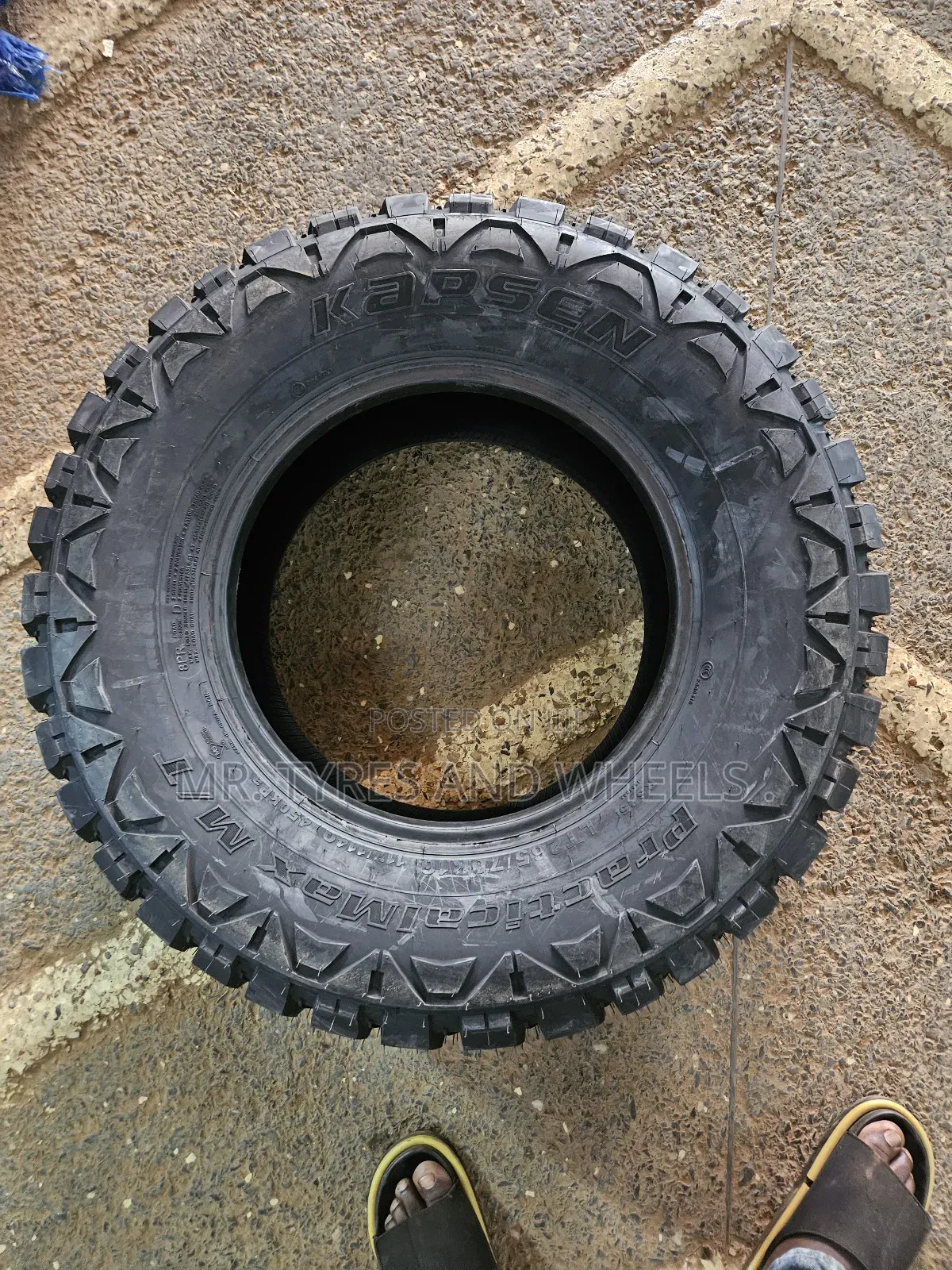 265 70 R16 Kapsin Practical Max Mt 4 Both Offroads N on Roads.