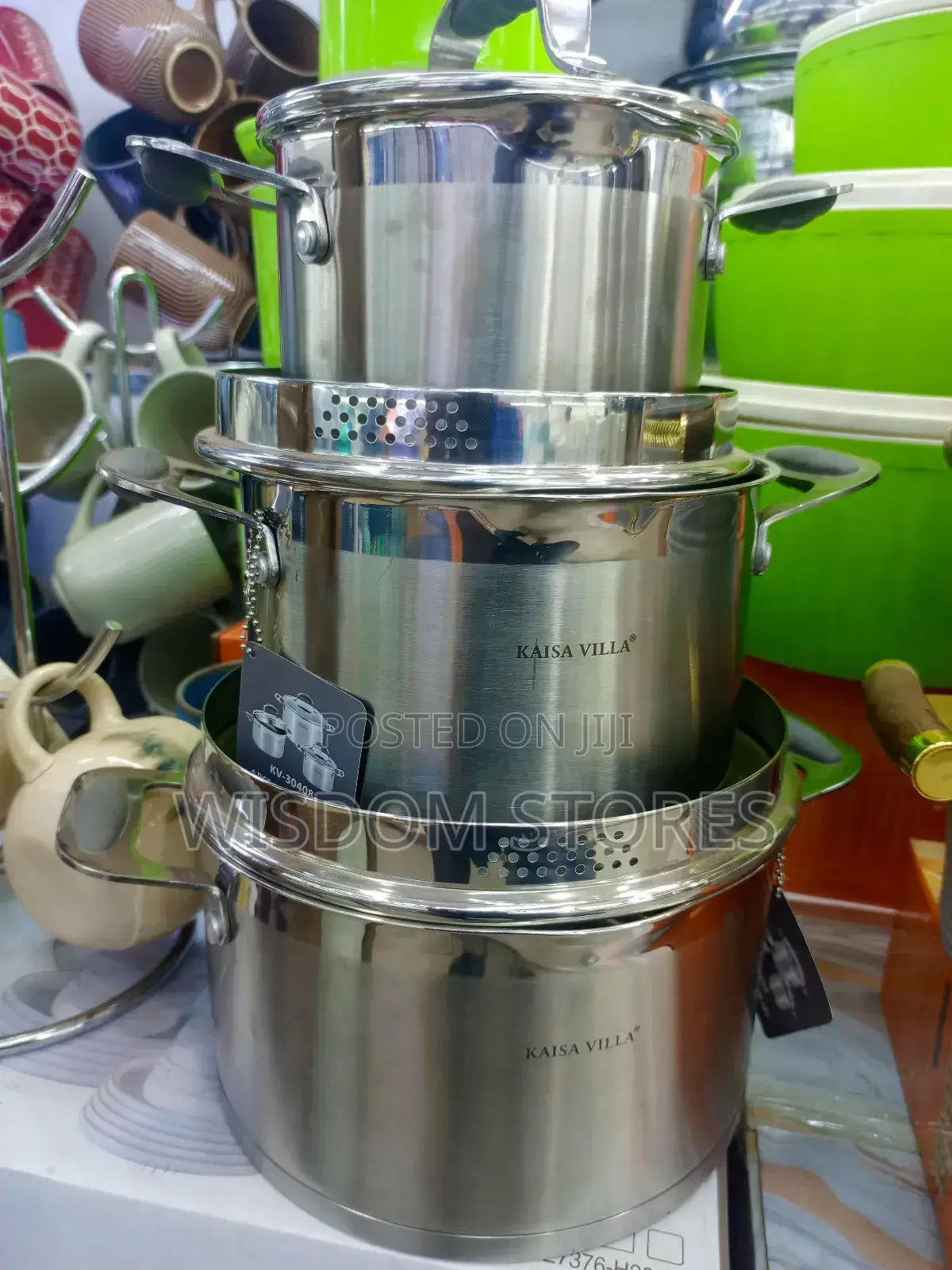 Kaisa Villa Stainless Steel Casserole Pots