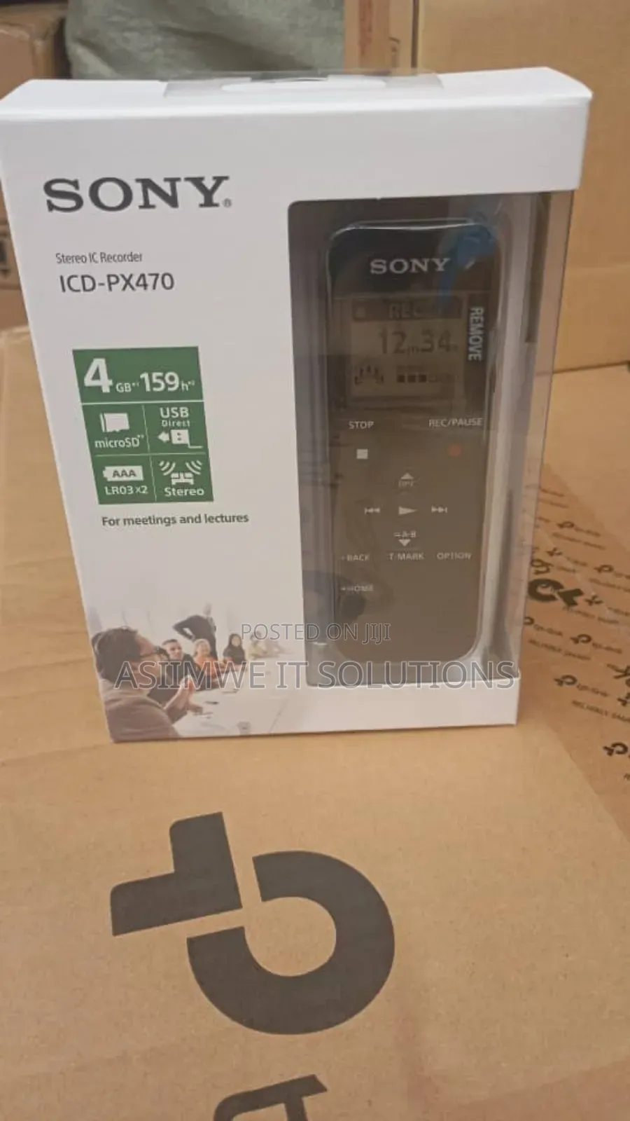 Icd-Px470 Digital Voice Recorder.
