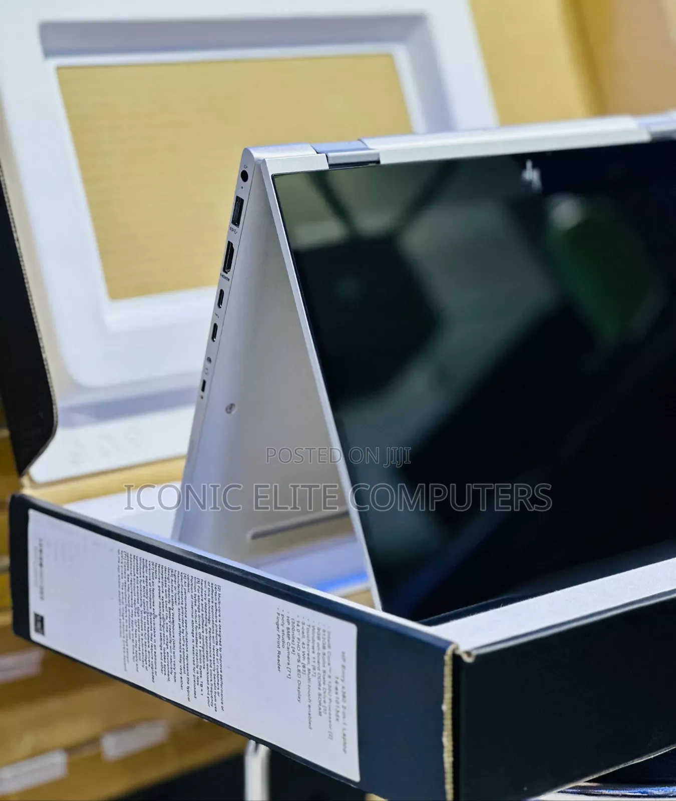 New Laptop HP EliteBook x360 830 G6 8GB Intel Core i5 SSD 512GB