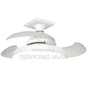 Invisible Led Ceiling Fan Light – Modern Fan Lamp With Remote Control