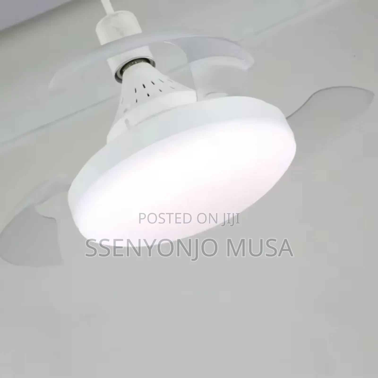 Invisible Led Ceiling Fan Light – Modern Fan Lamp With Remote Control