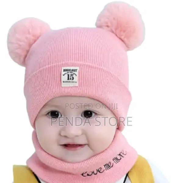 Baby Toddlers Winter Hat and Scarf – Cozy Baby Hat and Scarf Set
