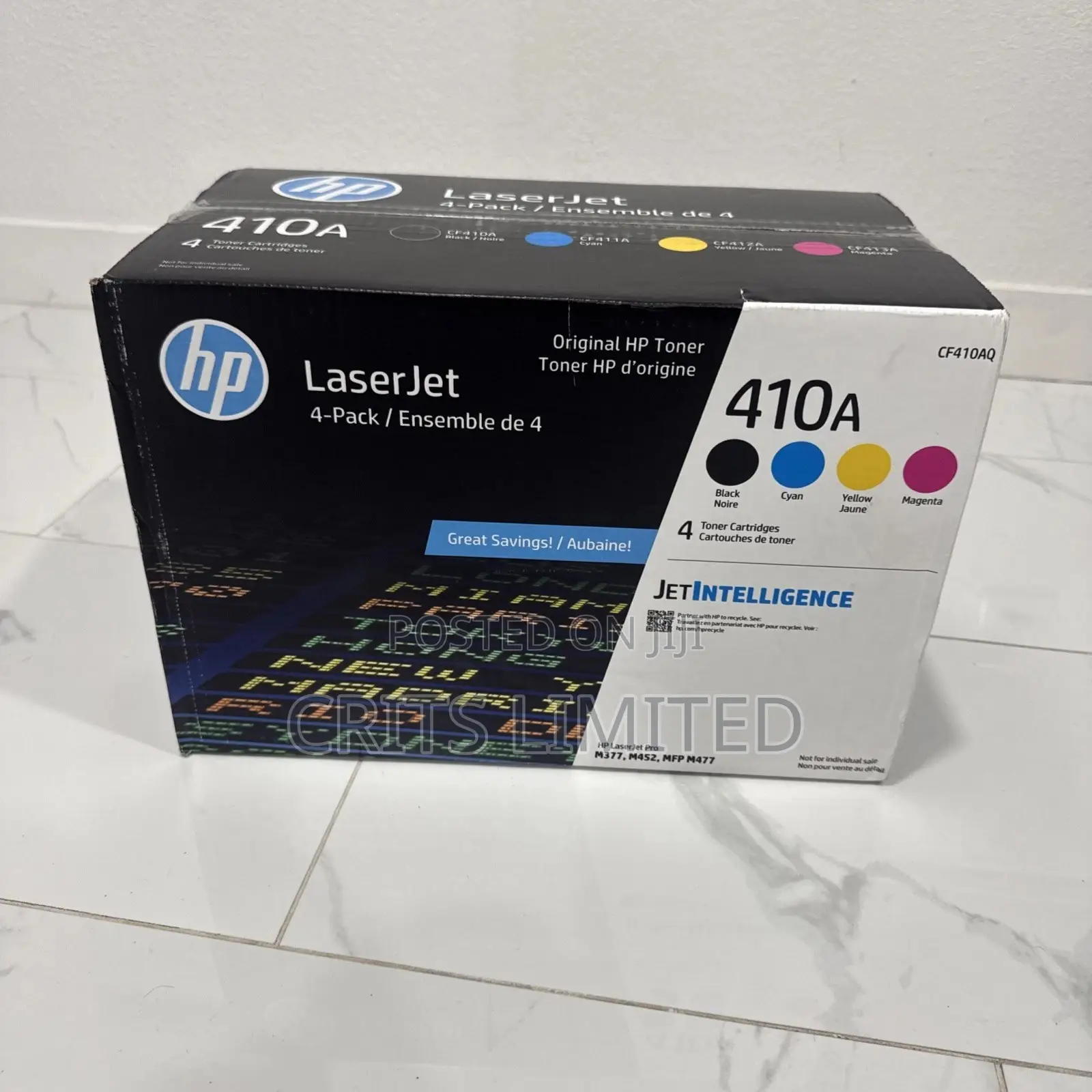 Hp 410a Original Laserjet Toner Cartridges (Cf410 Series)