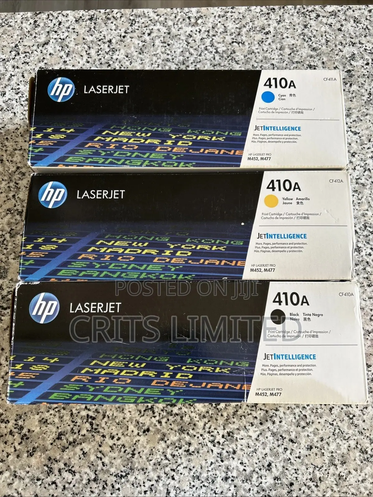 Hp 410a Original Laserjet Toner Cartridges (Cf410 Series)