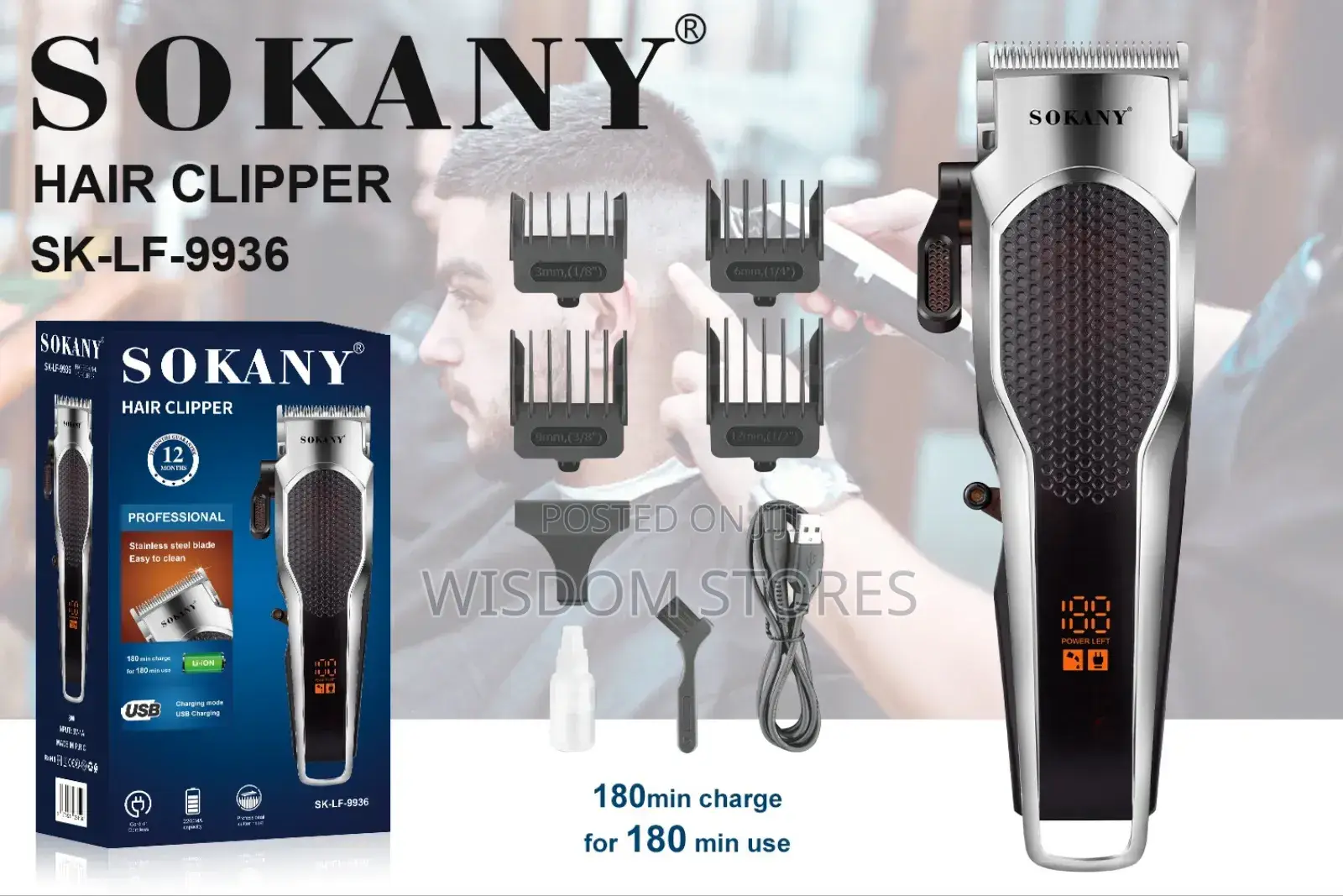 Sokany 9936 Hair Clipper