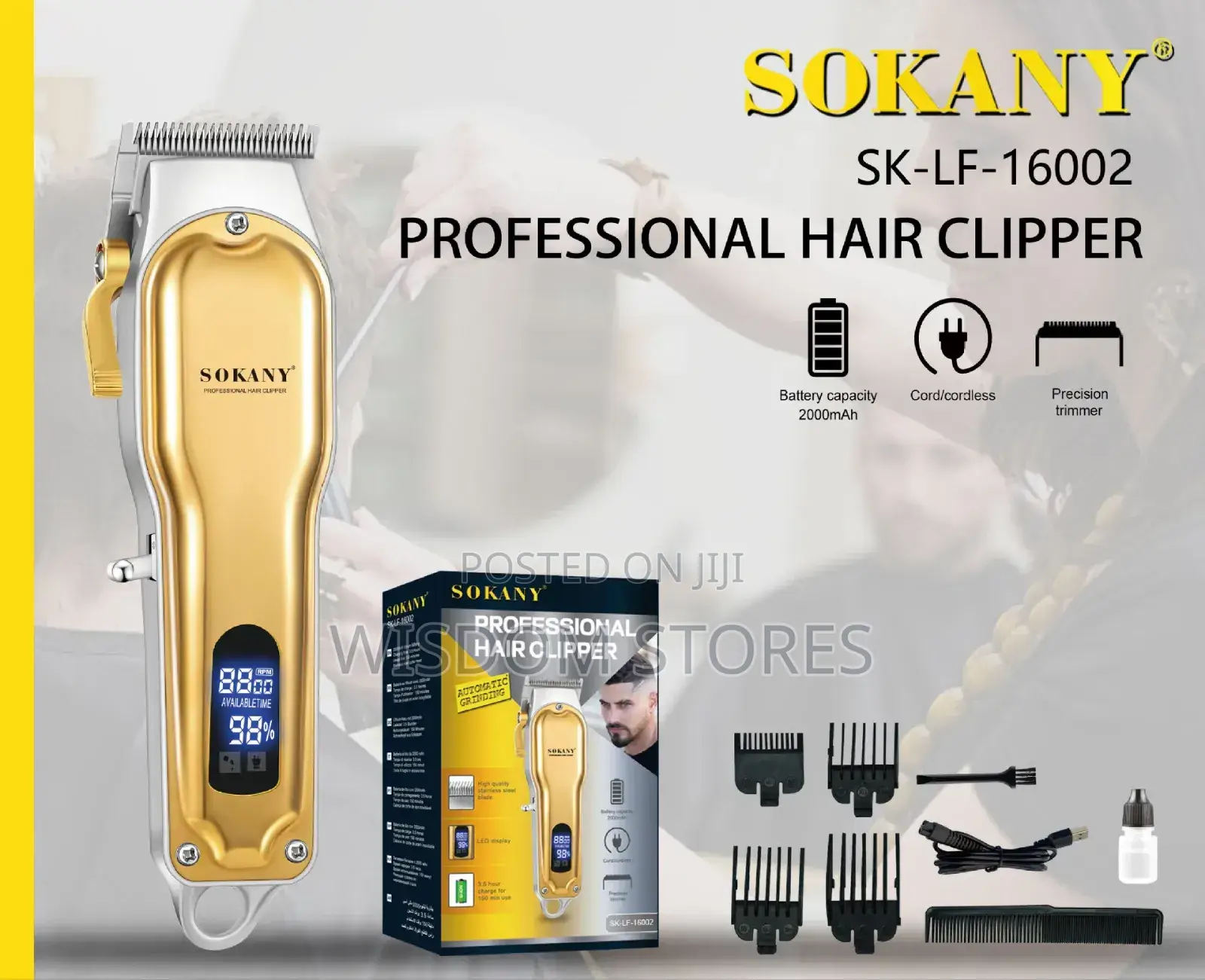 Sokany16002 Professional Hair Clipper