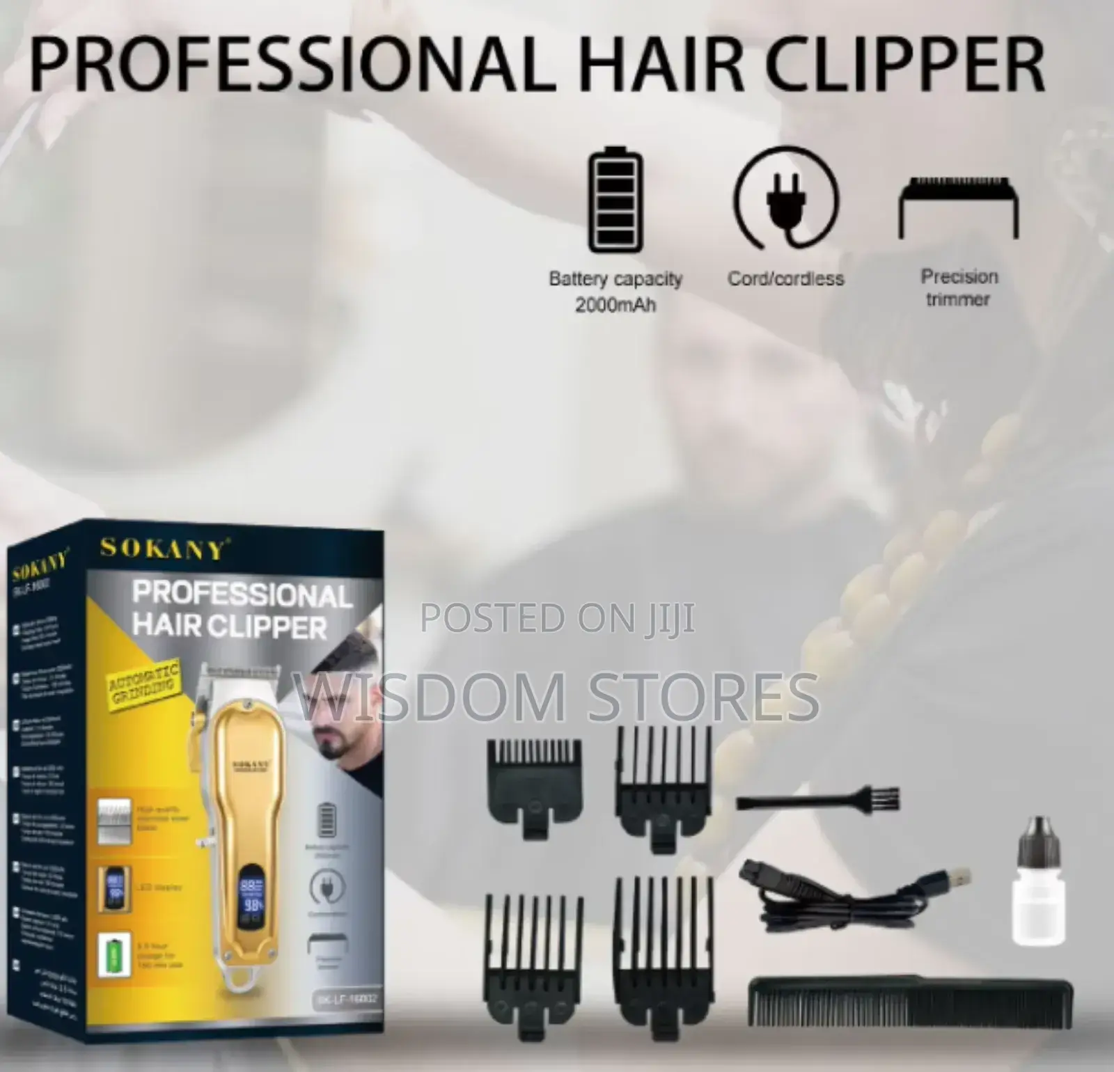Sokany16002 Professional Hair Clipper
