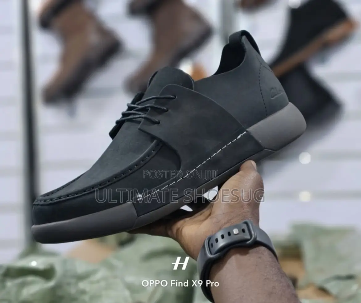 Clarks Mens Casual Leather Shoes