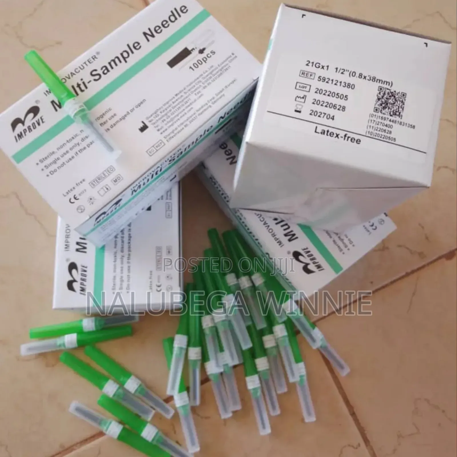 100 Pieces of Vacutainer Needles