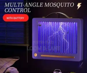Rechargeable Silent Flat Mosquito Killer Lamp