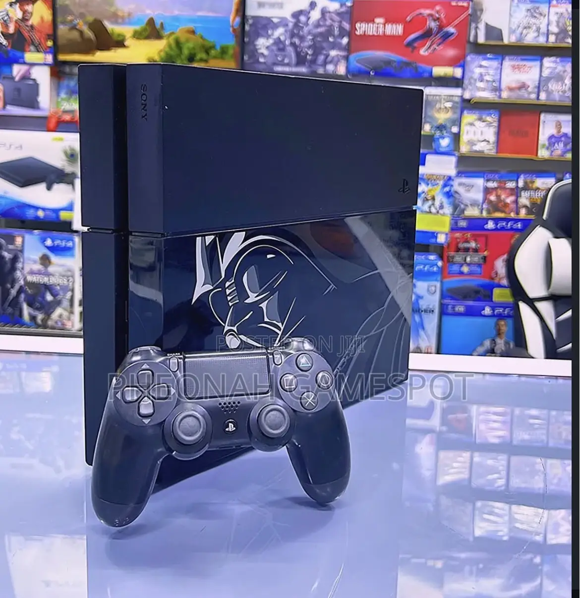 Playstation 4, 2 Controllers, 16 Games Installed for Long Sessions.