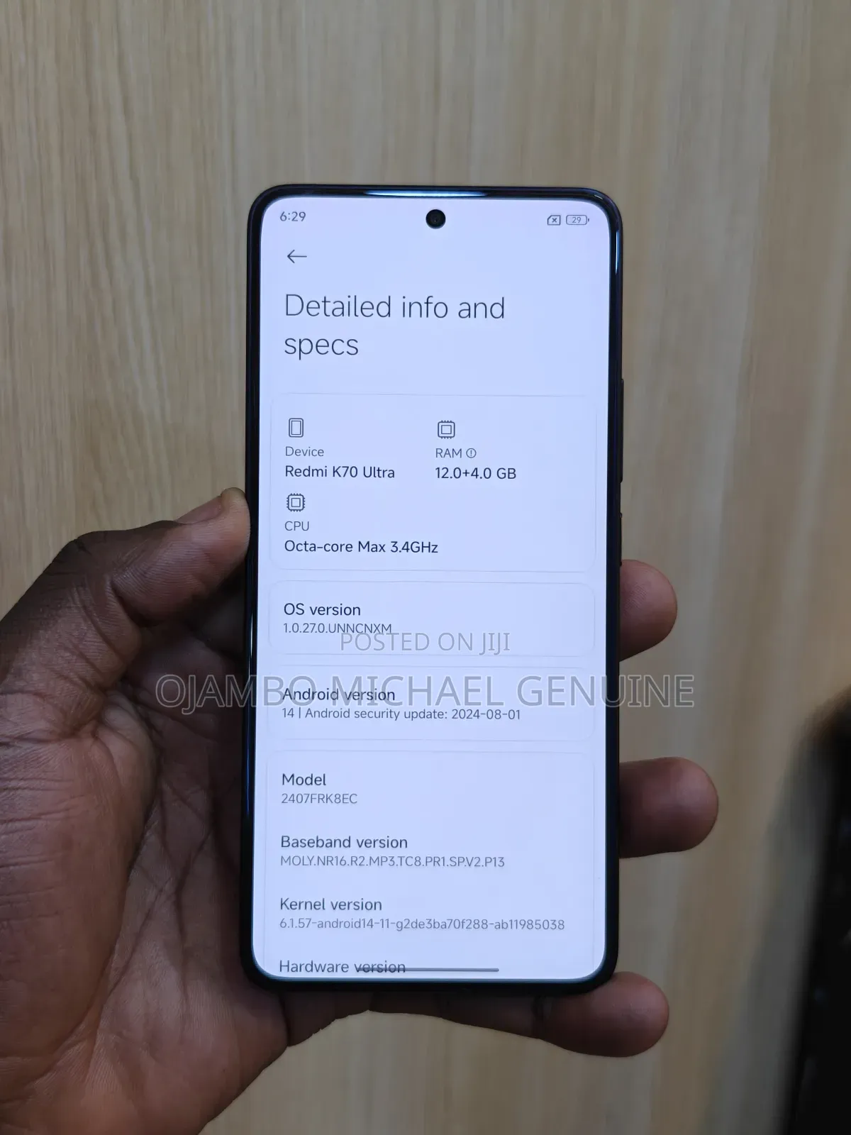 Xiaomi Redmi K70 Pro 256 GB Black