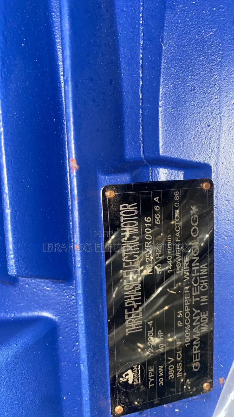 3phase 40hp Normal Speed Motor