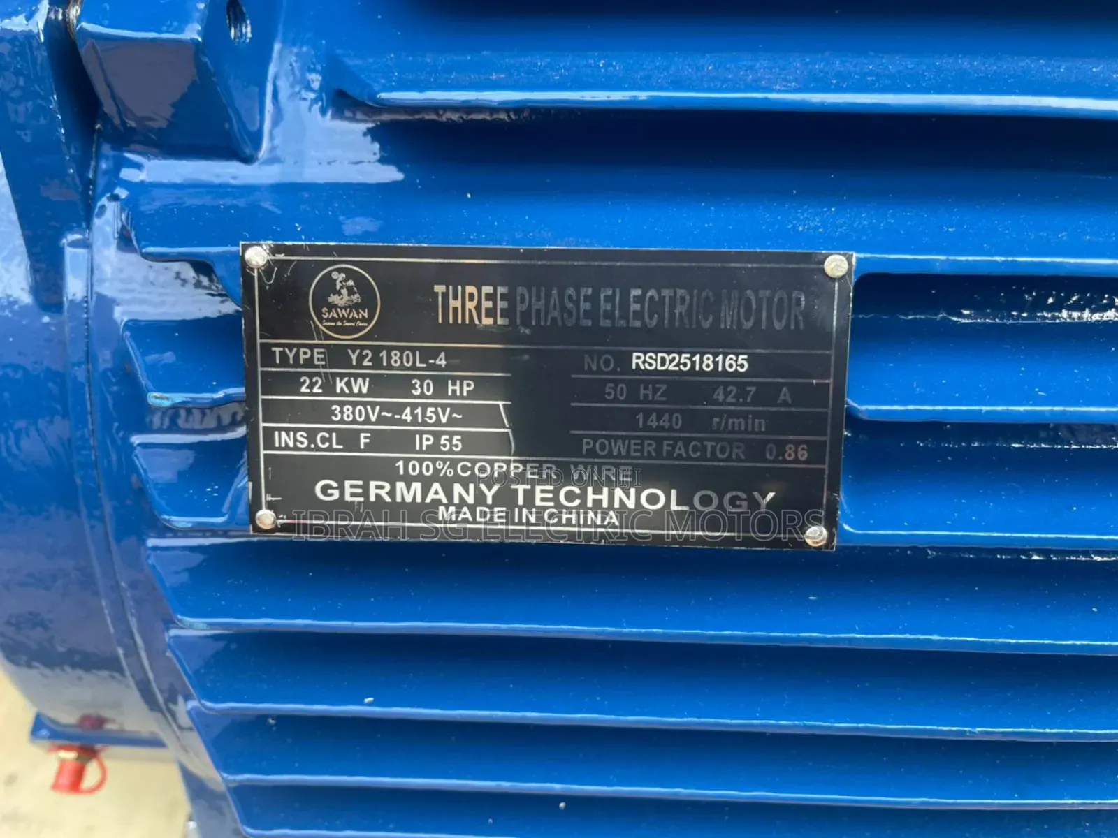 3phase 30hp Normal Speed Motor