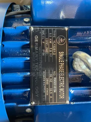 Single Phase 7.5hp High Speed Motor