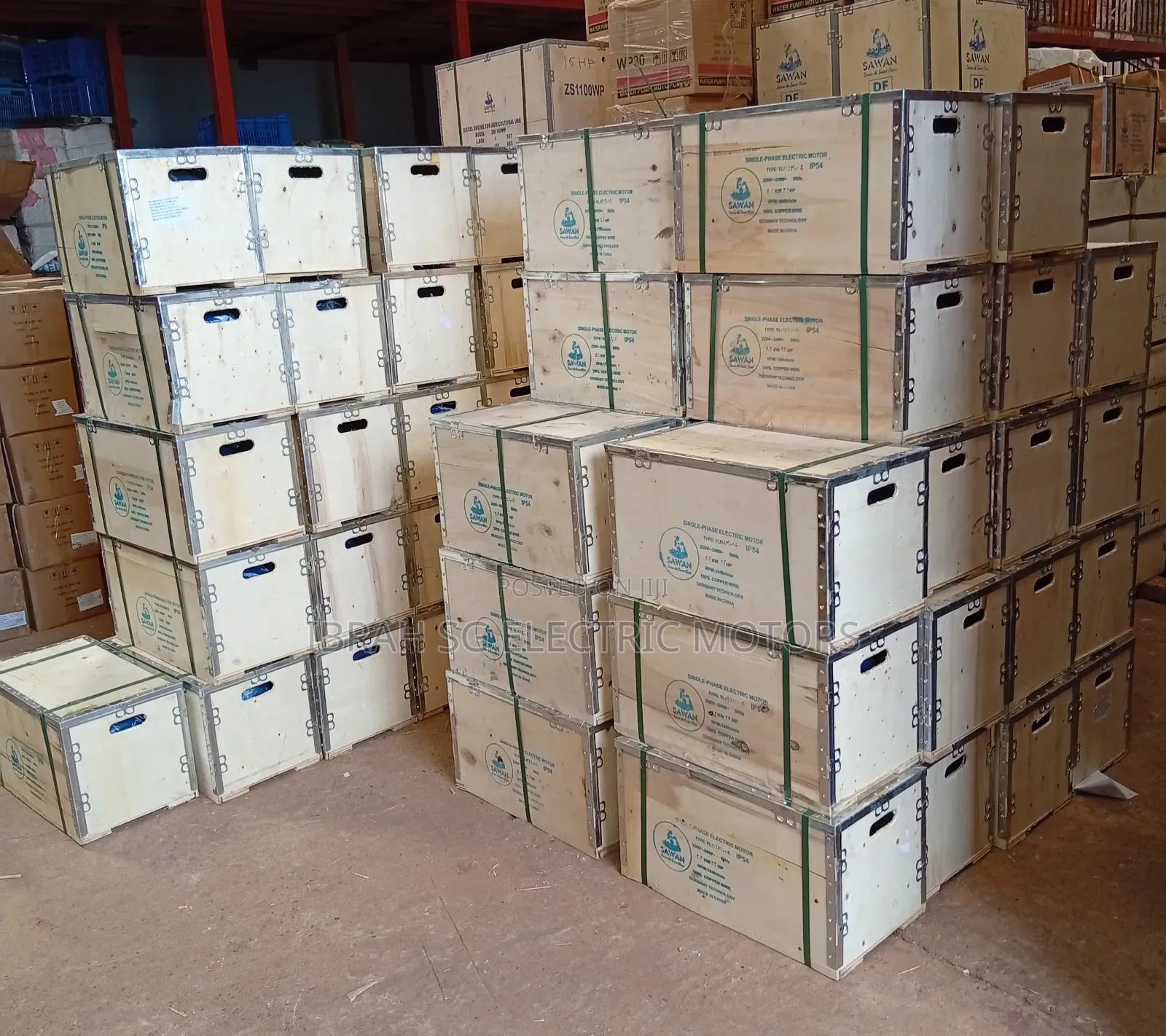 Single Phase and 3phase Motors All Types