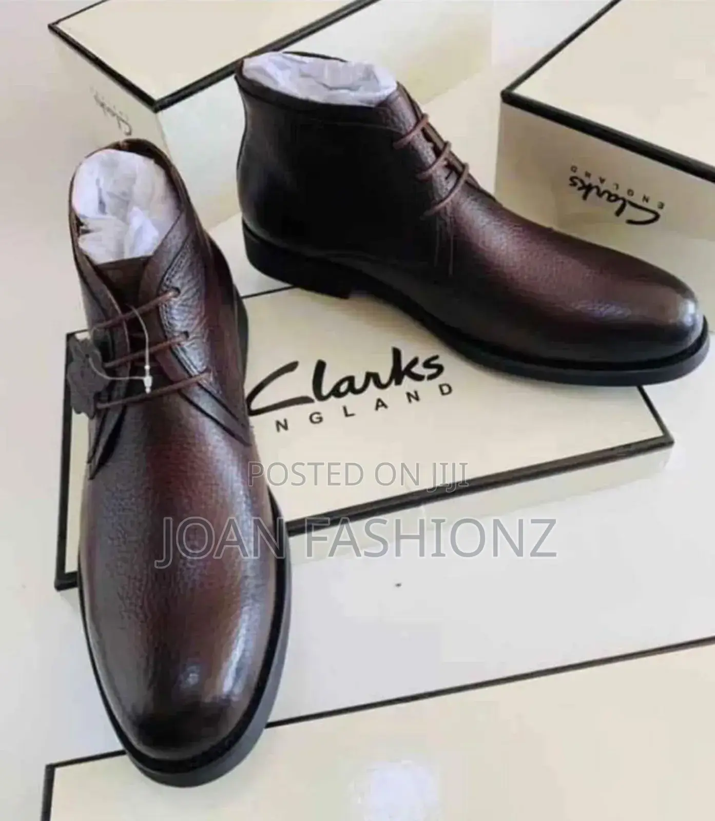 High Quality Men's Lace -Up Classes Boots -Brown