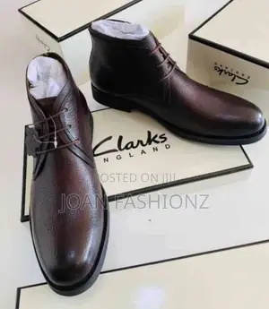 High Quality Men's Lace -Up Classes Boots -Brown