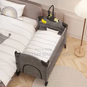 Foldable Kids Playpen Bed With Mosquito Net