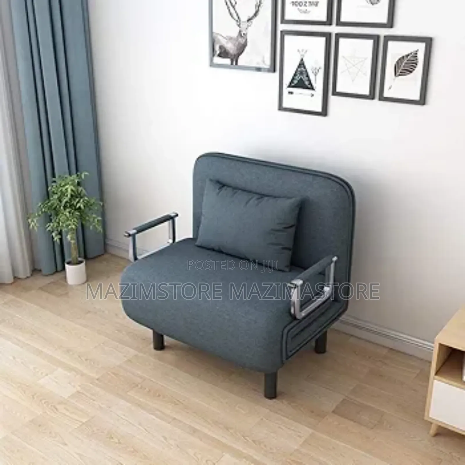 Single Seater Foldable Sofa Bed
