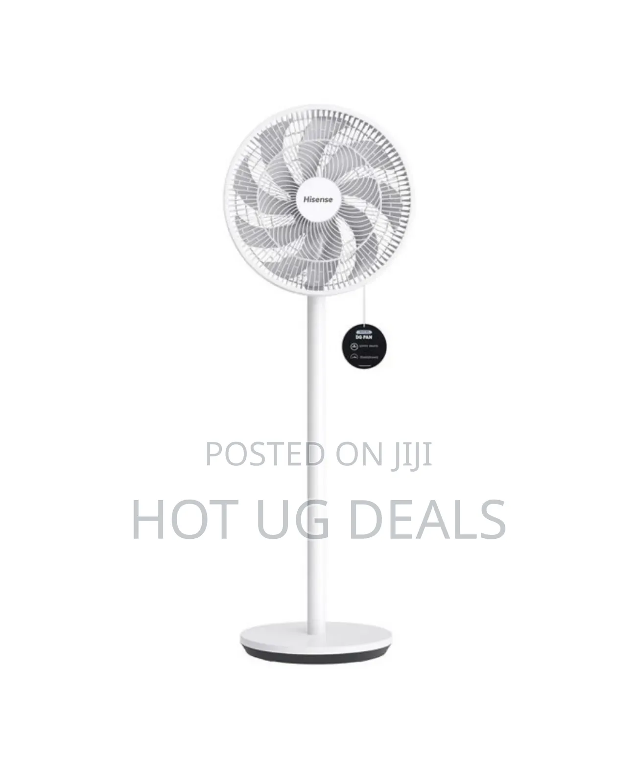 Hisense 16 Inch Pedestal Stand Fan - White