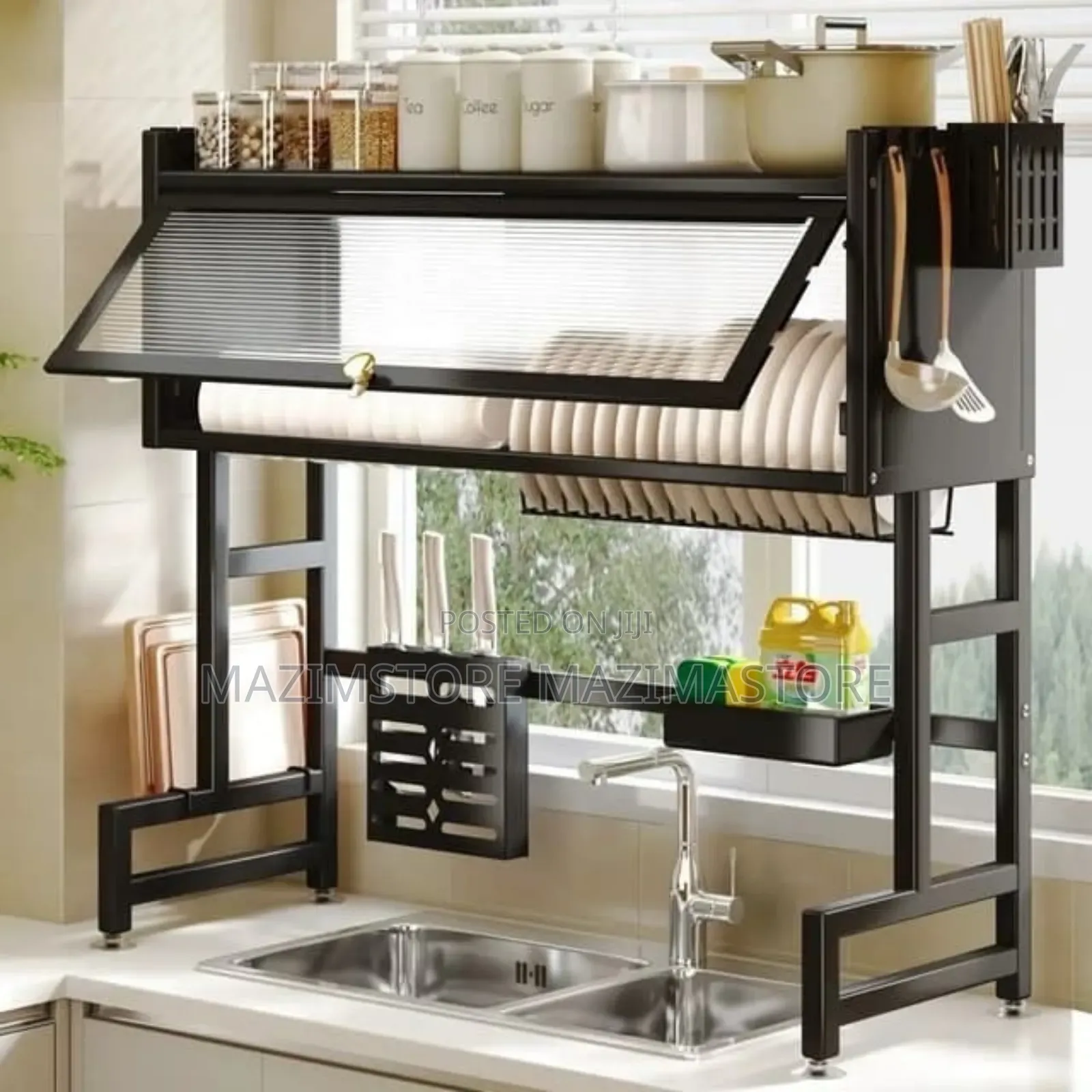 Over The Sink Dish Drying Rack