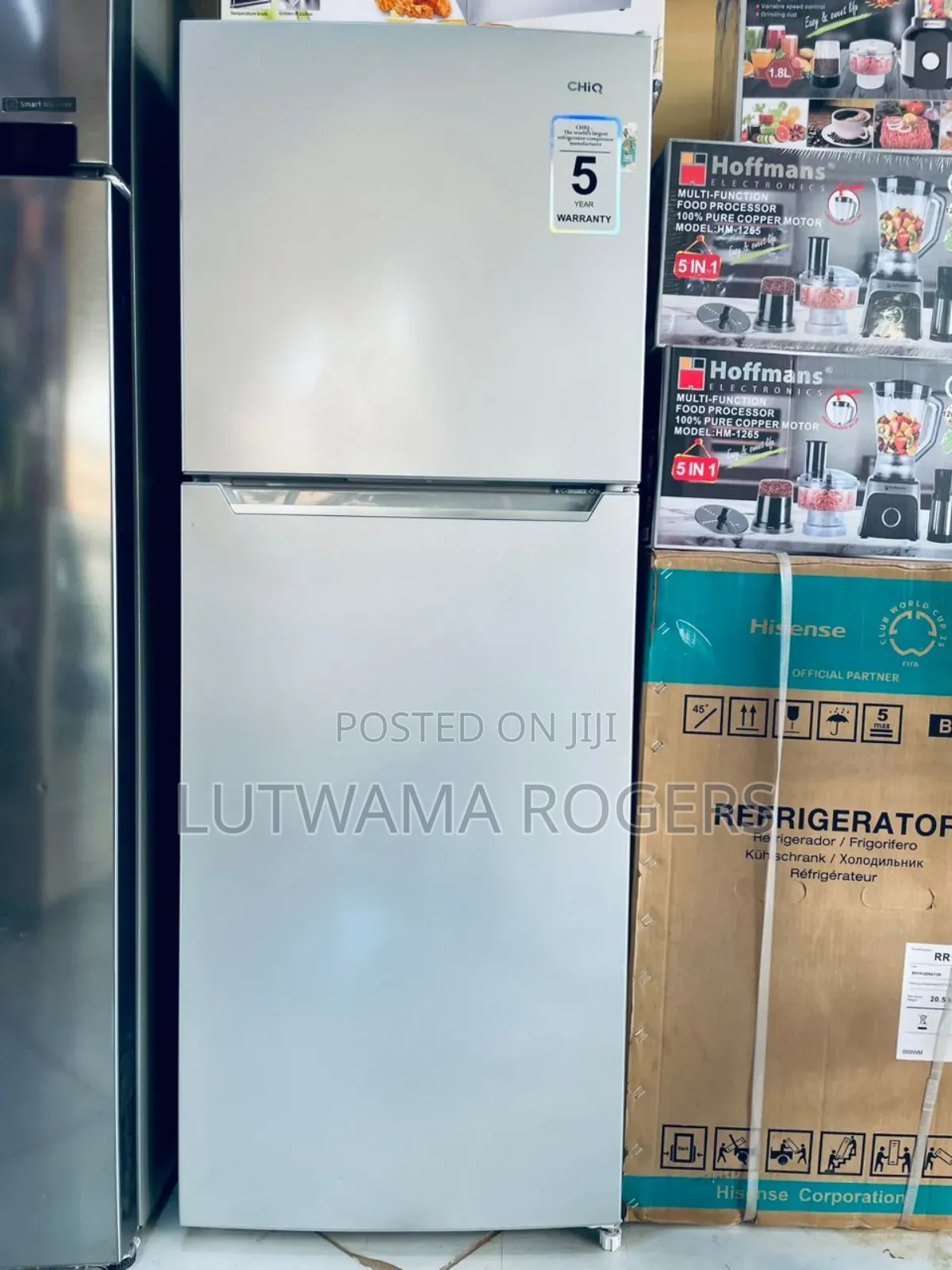 Chiq 260ltrs Double Door