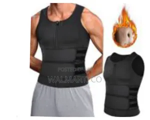 Men's Waist Trainer Vest-Black