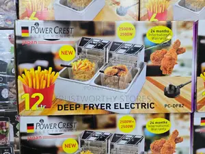 Power Crest Double Deep Freezer