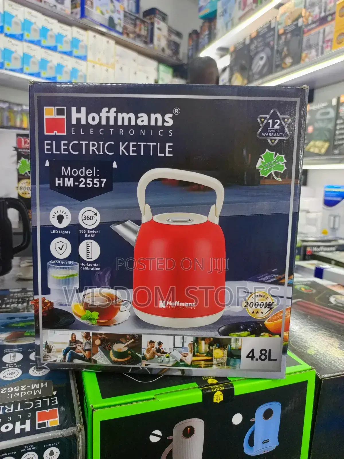 Hm-2557 Electric Kettle. 4.8l