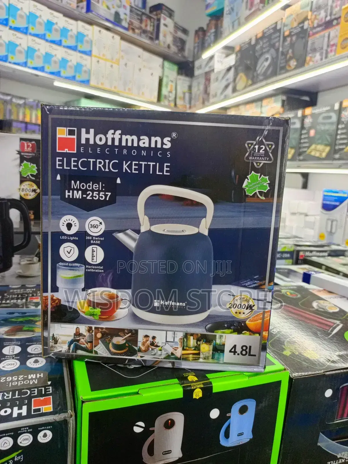 Hm-2557 Electric Kettle. 4.8l