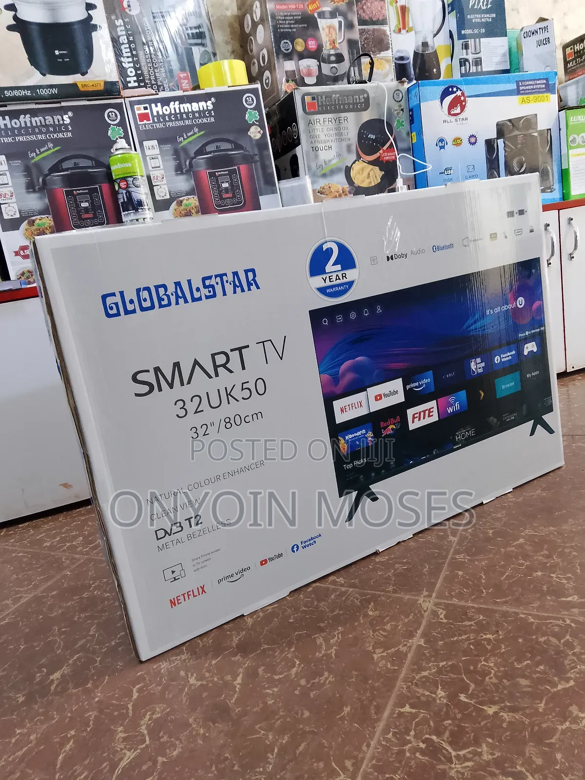 Get a Globalstar Smart Android Tv in Promotion