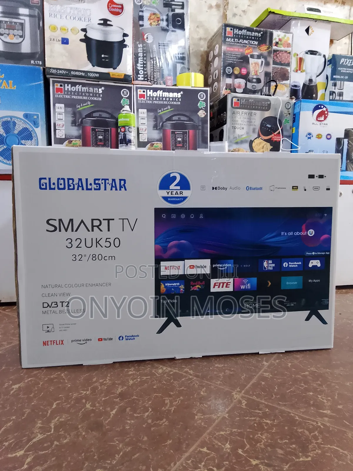 Get a Globalstar Smart Android Tv in Promotion