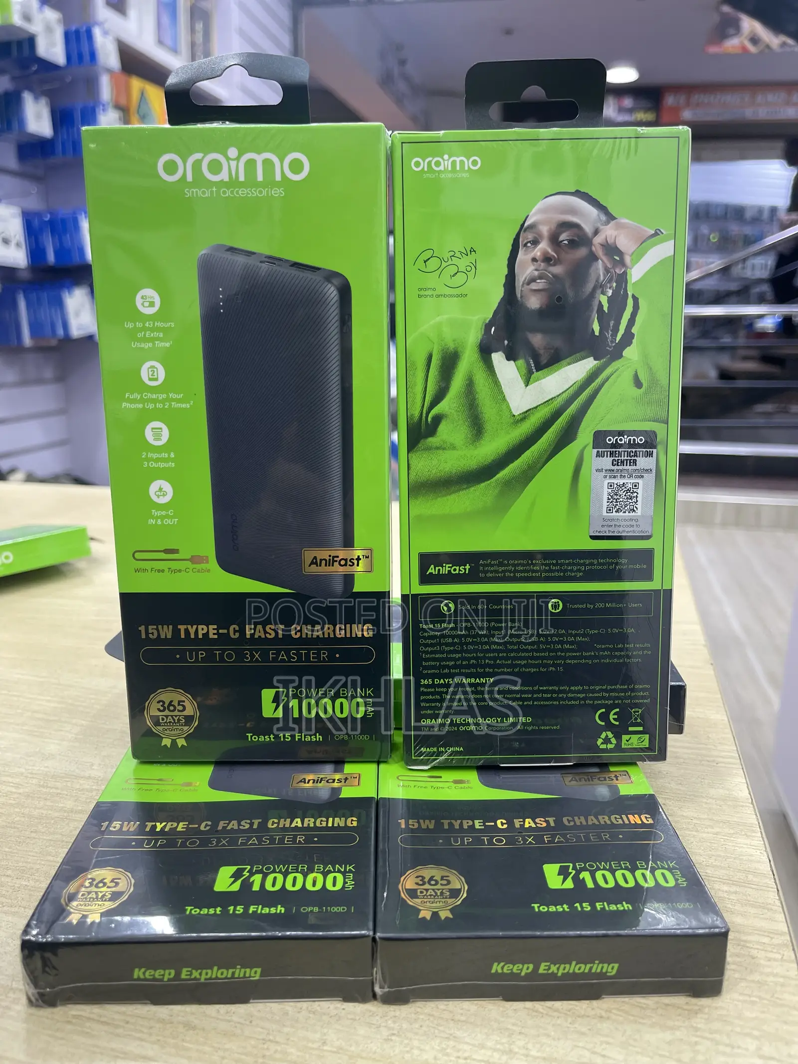 Oraimo Power Bank 10000mah