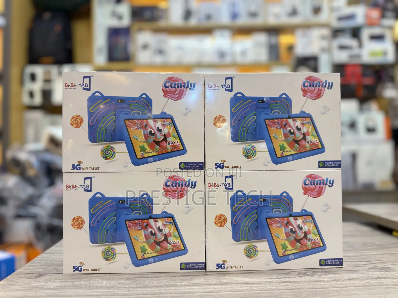 Bebe Tab Candy 7inch Wifi 256gb Ram Kids Tablet With Free Gifts