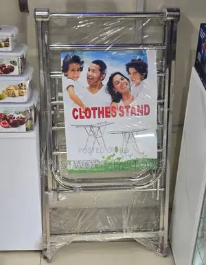 Metallic Cloth and Shoes Drying Rack - Strong Model