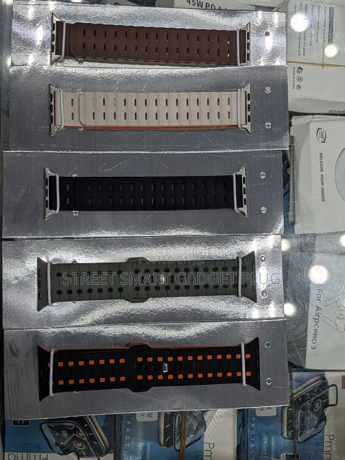 Premium Rubber Straps 4 Apple Watch