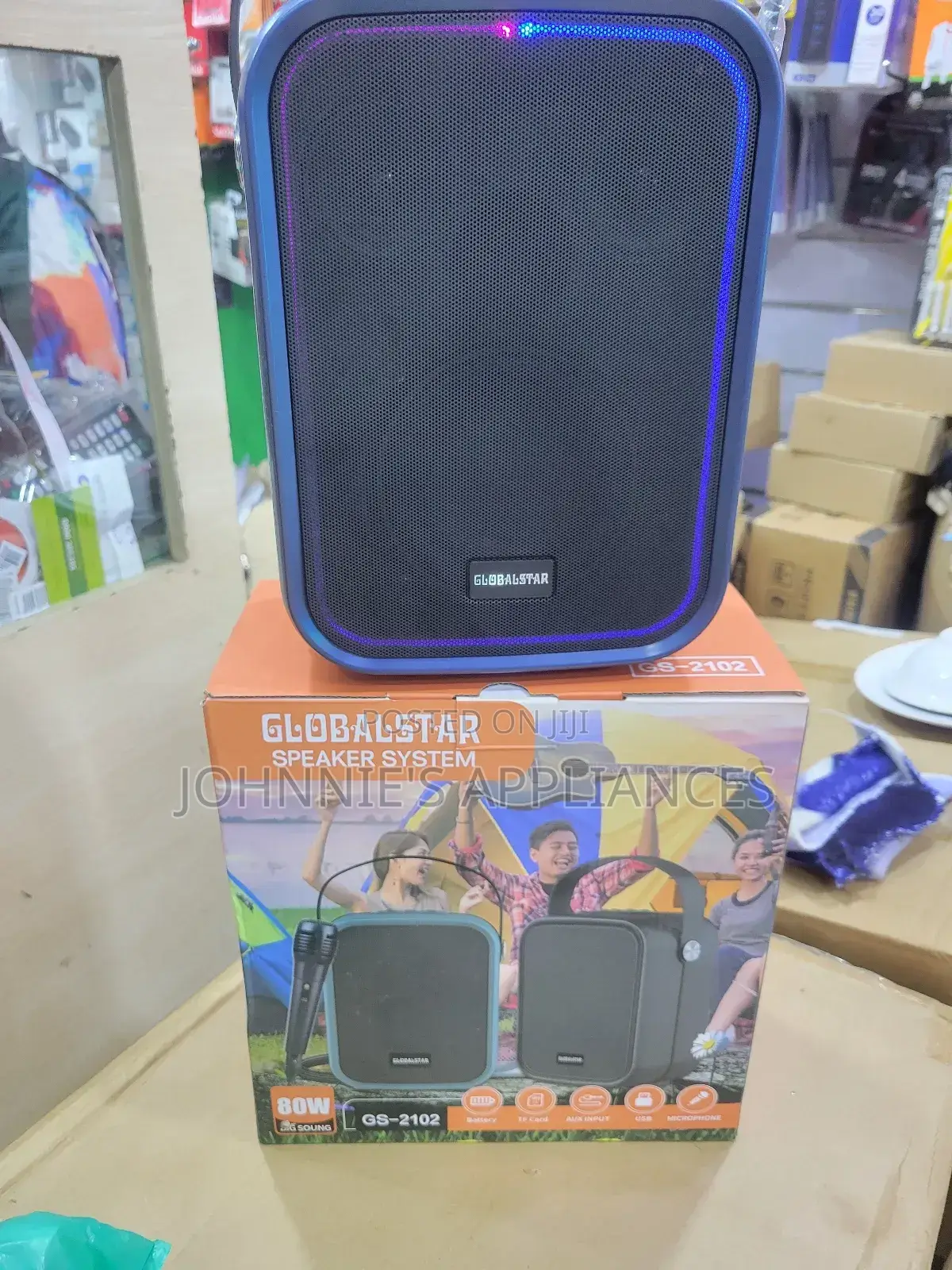 Globalstar Speaker System, Model Gs-2102.