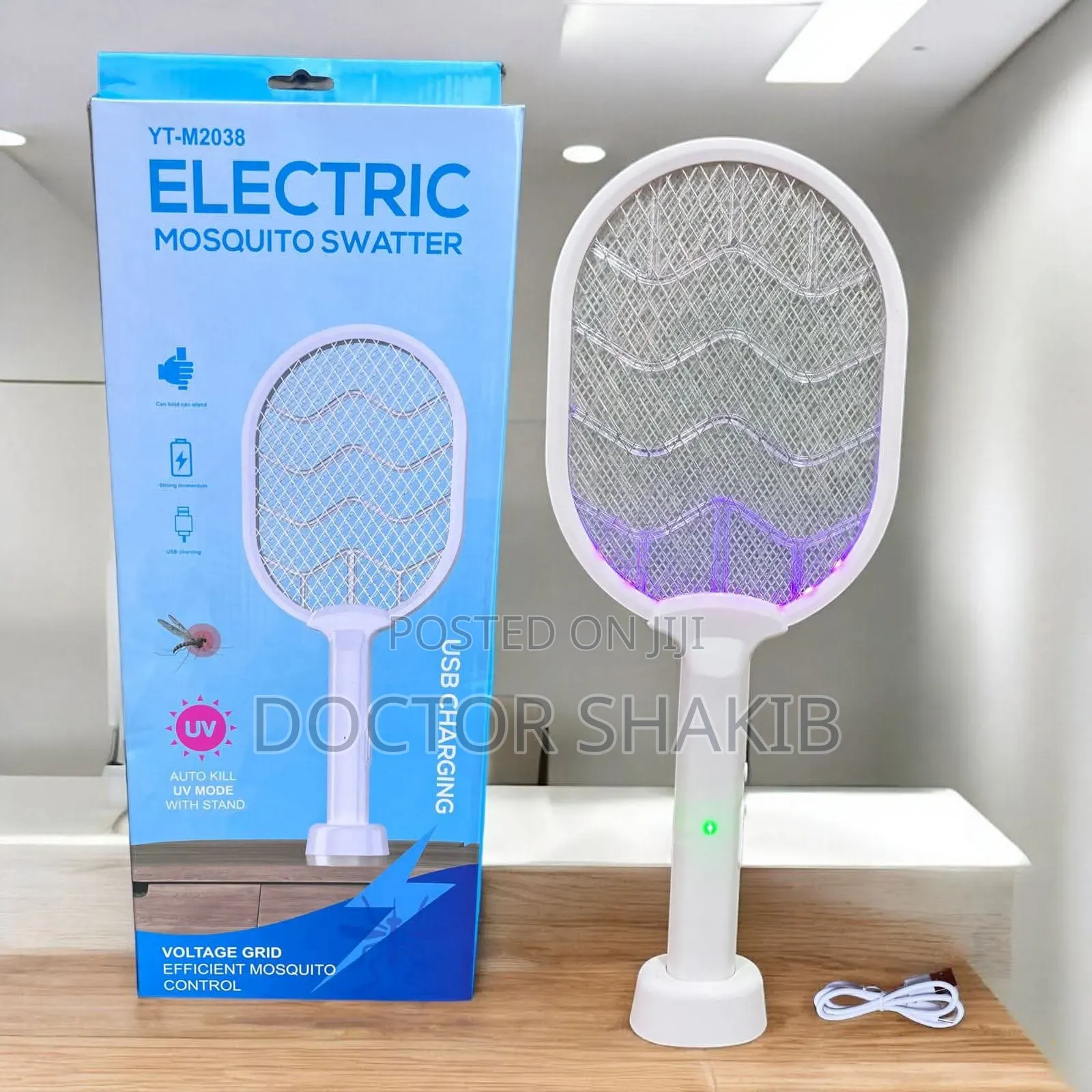 New Uv Mosquito Killer Bat With Stand