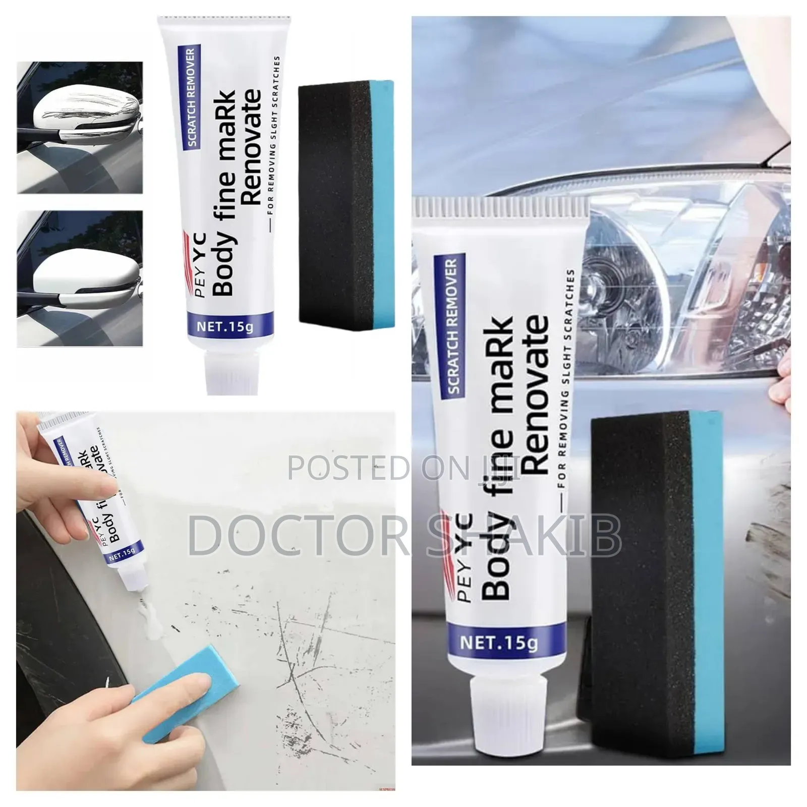 New Car Scratch and Swirl Remover-Paint Restorer