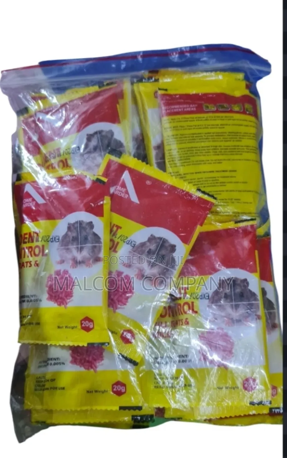 Rodents/Rats/Mice Killer 20g