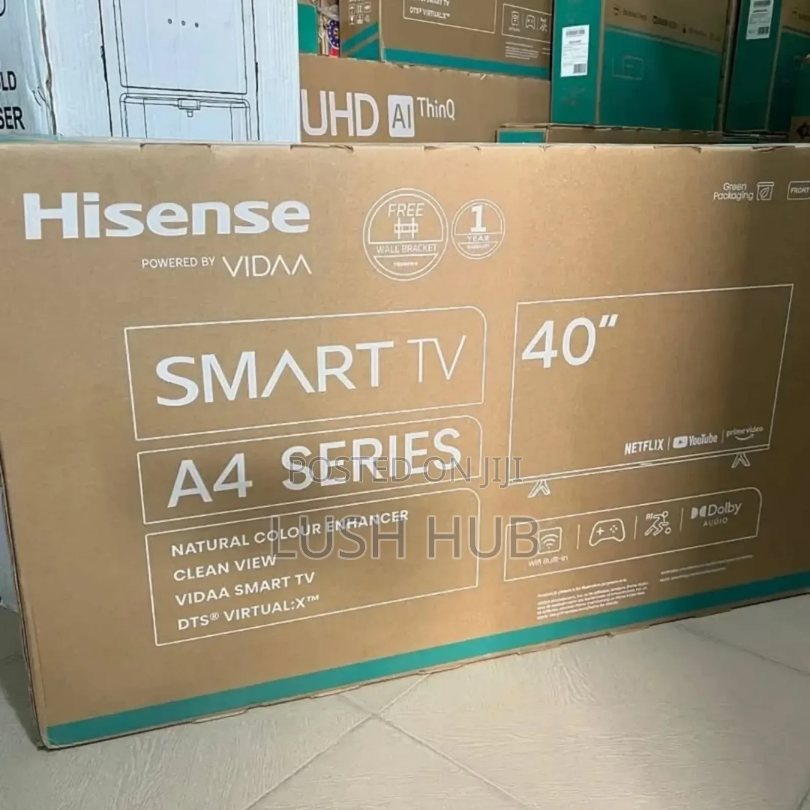 Brand New Hisense 40 Inch Smart Tv