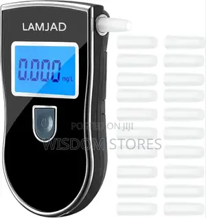 Professional Alcohol Tester With 5 Mouthpiece