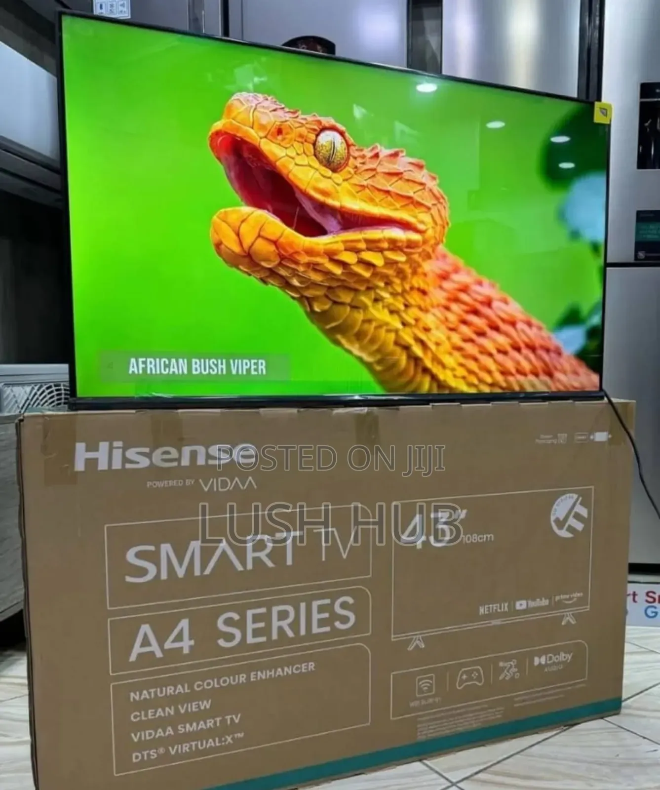 Brand New Hisense 43 Inch Smart Tv 